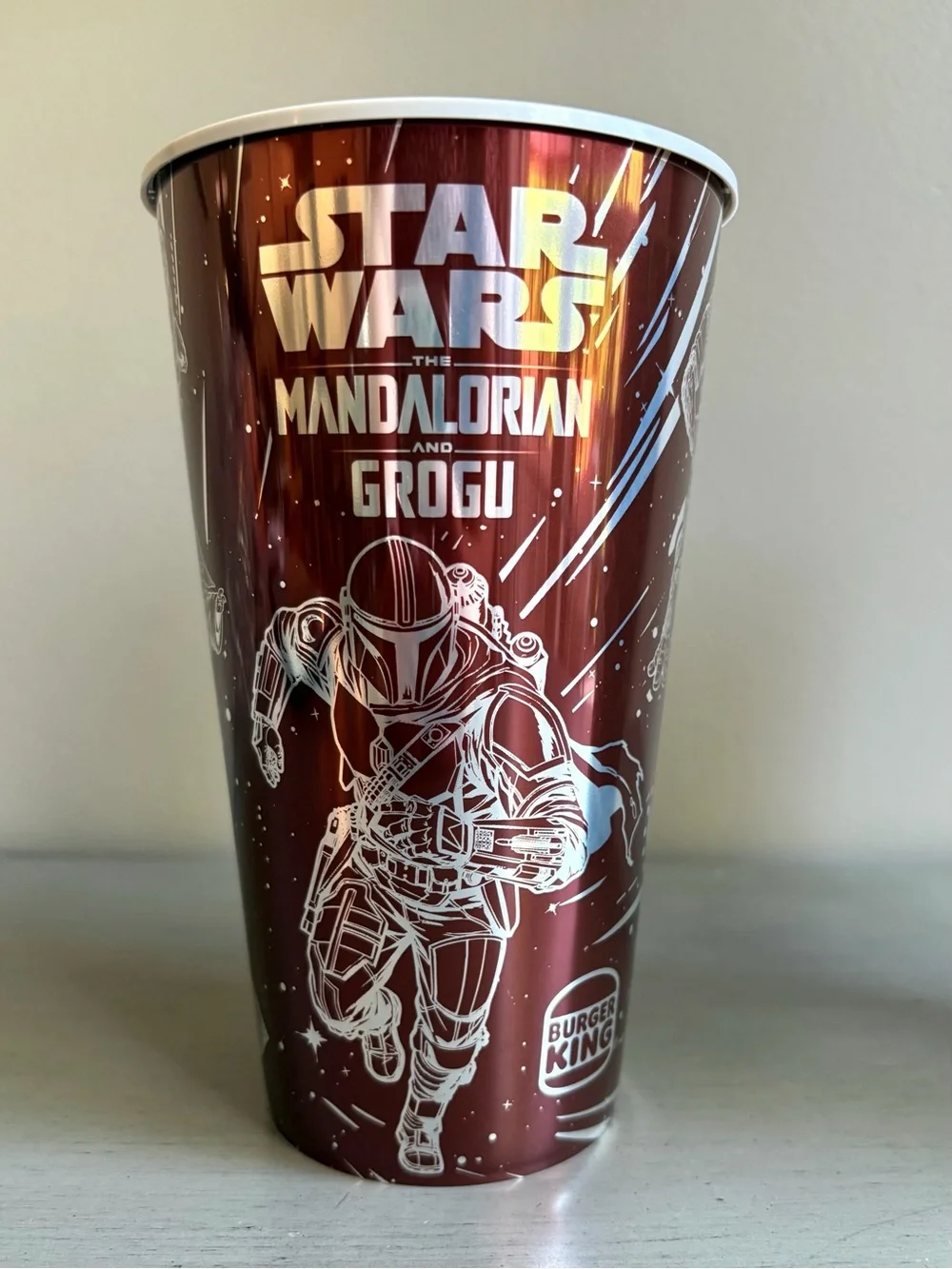 2026 Burger King Star Wars The Mandalorian & Grogu Collectable Cups NEW